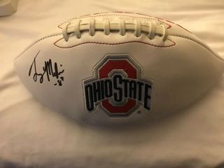 Terry Mclaurin Autographed Ohio State Buckeyes Football Washington Redskins