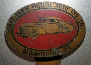 State Farm Mutual Auto Ins Co Bloomington Ill Collectible License Plate Topper