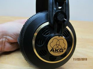 Akg K240 Studio Monitor 600 Ohm Vintage Classic Headphones Great