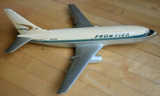 Vtg 1/60 Model Pacific Miniatures Frontier Boeing 737 - 200 - Bidding Irreg Relist