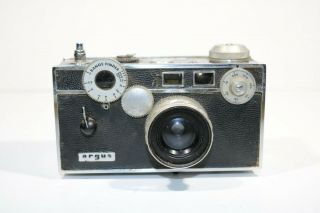 Vintage Argus Range Finder " Brick " Camera
