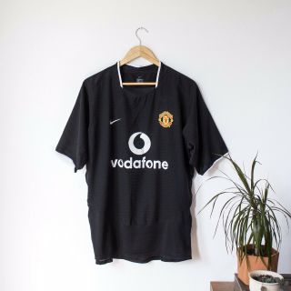 Vintage Manchester United 2003/2004/2005 Away Football Shirt Size Large