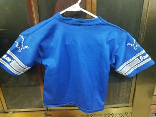 Vintage Barry Sanders 20 Detroit Lions NFL Football Franklin Jersey Youth Small 3
