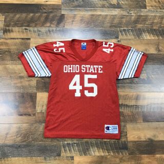 Vintage Champion Ohio State Buckeyes Jersey 45 Archie Griffin Youth Boys Large