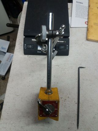 Vintage Enco No.  300 On - Off Magnetic Base Indicator Holder Machinist