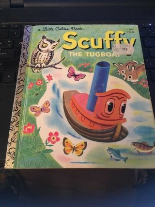 Little Golden Book: Scuffy The Tugboat 1982