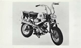 Vintage 1976 Benelli 65cc Dynamo Trail Mini Cycle Bike Factory Press Photo