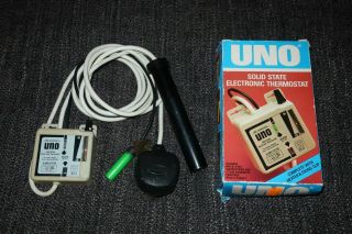 Vintage Uno Solid State Electronic Thermostat For Photographic Processing