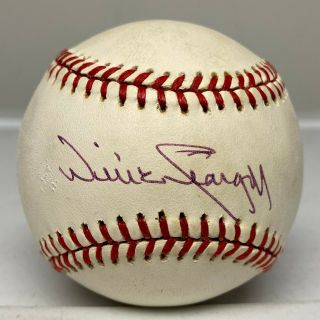 Willie Stargell Single Signed Baseball Autographed Jsa Pirates Auto Hof