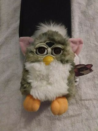 Vintage Animated Talking Moving Furby Tiger Electronic Model 70 - 80