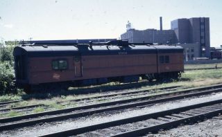 Milwaukee Road Railroad Train Car X5000 1970 Photo Slide