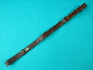 Vintage Us Red Head 158 T Hunting Rifle Leather Sling