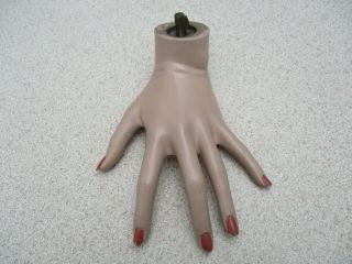 A Fabulous Vintage Female Mannequin Hand Glove Jewellery Watch Display - C1960