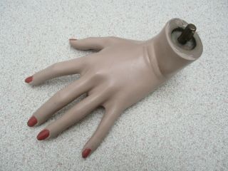 A Fabulous Vintage Female Mannequin Hand Glove Jewellery Watch Display - c1960 3