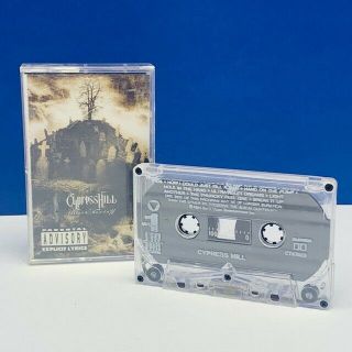 Music Cassette Vintage 1993 Cypress Hill Black Sunday Rap Hip Hop Insane Brain