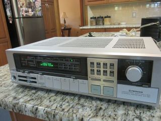 Vintage Pioneer Japanese/japan Made Stereo Receiver Sx - 40 External Am/fm Cool