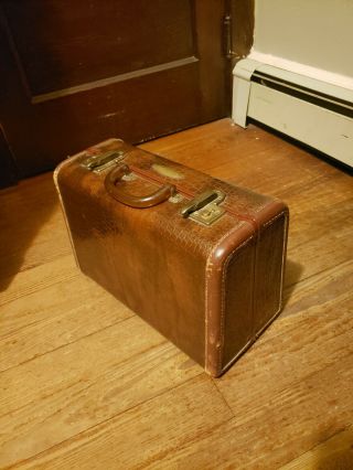 Vintage Shwayder Bros Samsonite Luggage Train Case / Makeup Carry On
