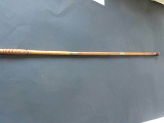 Vintage Wood & Brass Gun Cleaning Rod