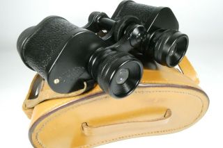 Old Vintage Barr & Stroud 8x C.  F.  18 Binoculars.  Glasgow & London