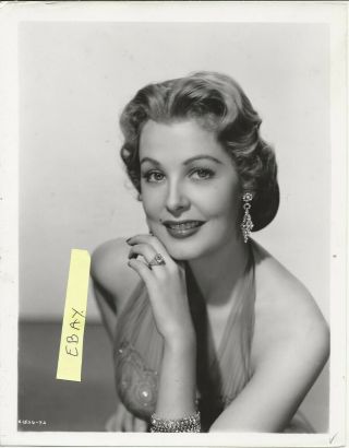 Arlene Dahl Vintage 10x8 Portrait 1950 