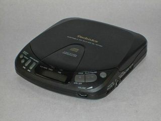 Technics Sl - Xp150 Portable Cd Player Black Xbs Vgc Vintage Uk Seller