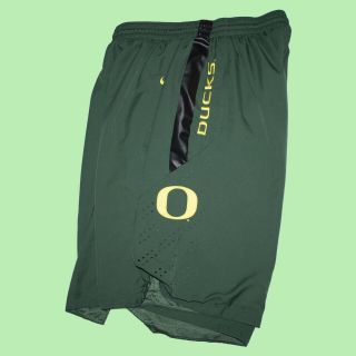Nike Oregon Ducks Authentic Dri Fit Basketball Shorts Mens Size Xl Nwot