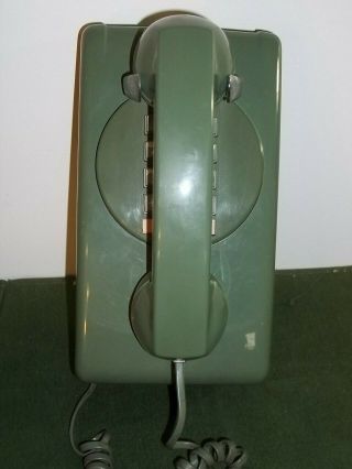 Vintage Green Stromberg Carlson Push Button Wall Phone 1978