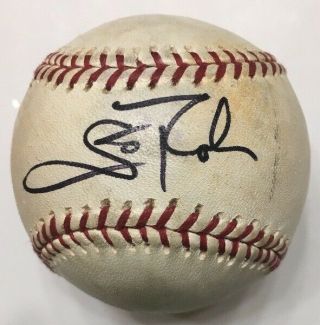 Scott Rolen Signed Autographed Baseball Beckett Bas C14586 St.  Louis Cardinals