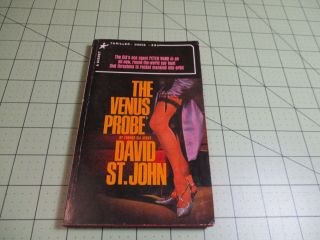 The Venus Probe By David St.  John (howard Hunt) Signet Pulp Spy Pb Gga Cvr