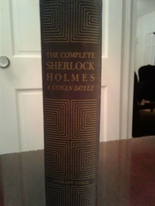 Complete Sherlock Holmes All In 1 Volume Hardback 1936 Vintage Book