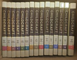 Vtg Childcraft Encyclopedia Full Set Of 15 The How And Why Library 1975 Edition