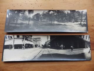 Antique Panoramic Photographs Honolulu/hawaii/o 