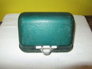 Vintage Fly Fishing Tackle Box Flybox Umco Green,