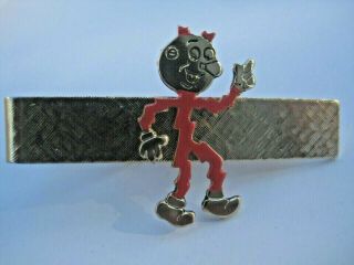Vintage REDDY KILOWATT - Electric Mascot - Tie Bar,  Clip,  Clasp 1960 ' s 2