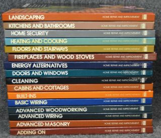 Vintage Time Life Home Repair And Improvement Set (31 Books) 3