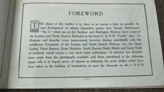 THE EVOLUTION OF LNER LOCOMOTIVES 1825 - 1924 LONDON NORTH EASTERN RAILWAY TRAINS 2