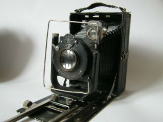 Gomz Fotokor - 1 Vintage Soviet Folding Plate Camera Ortagoz Ussr