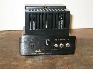 Antique Sound Lab Mg - Headdt Vacuum Tube Headphone Amplifier Otl W/
