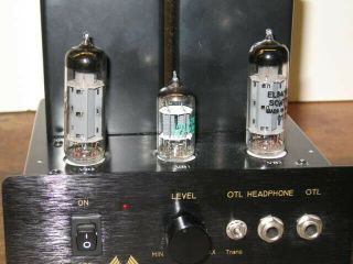Antique Sound Lab MG - HeadDT Vacuum Tube Headphone Amplifier OTL w/ 3