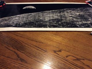 Cool “historic First Photo Of Earth From Deep Space” - Vintage - 38 X16