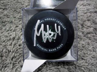 Miro Heiskanen Dallas Stars Signed Autographed Official Game Hockey Puck