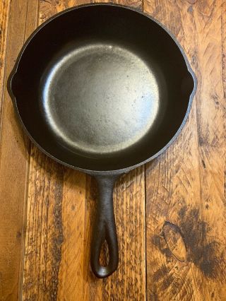 Vintage BSR Century 5 8 1/2” Cast Iron Skillet Very And Sits Flat 2