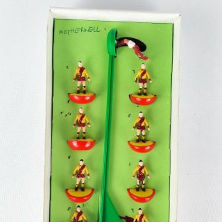 Subbuteo Team Motherwell Vintage Table Soccer Boxed Hw Heavyweight C100