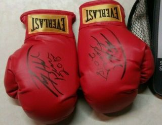 Larry Holmes Signed Everlast Boxing Gloves Autographed Auto Fund Raiser