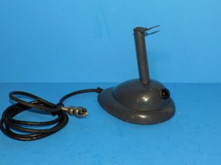 Vintage Shure Model S - 36 Microphone Desk Stand With Cable For 55 55s 51