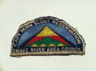 Boy Scout Vintage Snake River Area Council Cape Horn Reservation Camp Patch