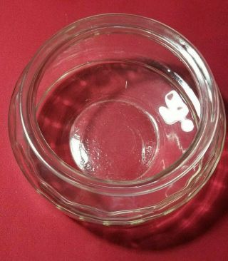 Vintage Clear Glass Old - Fashioned Style Goldfish Beta Fish Bowl 10 