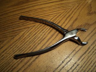 Vintage Dental Extractors Tool No.  88l2 - 6 - 15/16 " Japan Three Clawed Jaws