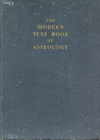 The Modern Textbook Of Astrology Vintage Textbook Astrology Spirituality