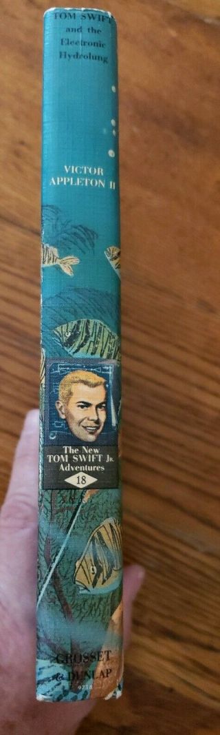 Tom Swift And The Electronic Hydrolung,  HB 1961,  Victor Appleton II 3